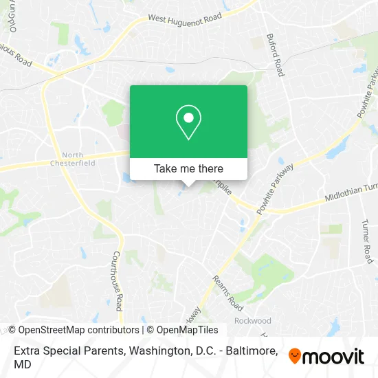 Extra Special Parents map