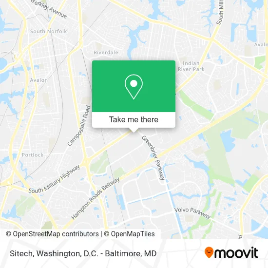 Sitech map