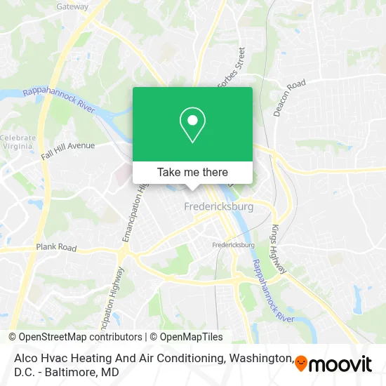 Alco Hvac Heating And Air Conditioning map