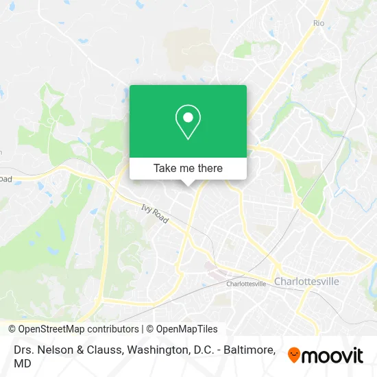 Drs. Nelson & Clauss map