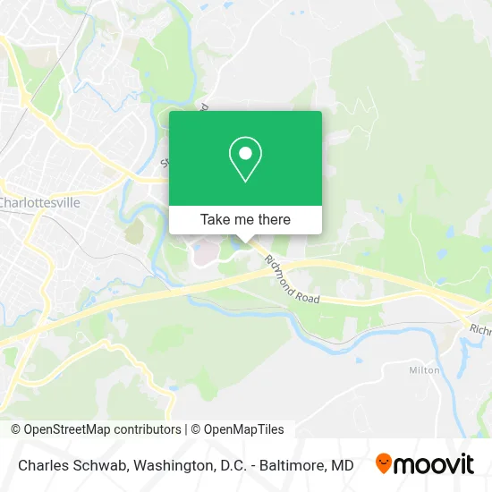 Charles Schwab map