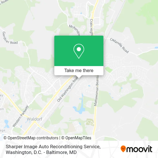 Sharper Image Auto Reconditioning Service map