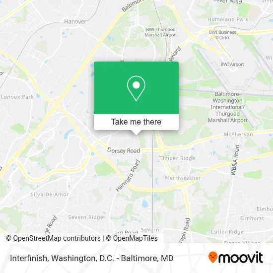 Interfinish map