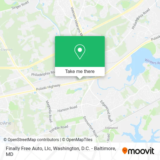Finally Free Auto, Llc map