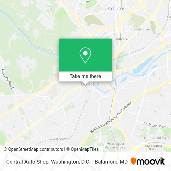 Central Auto Shop map