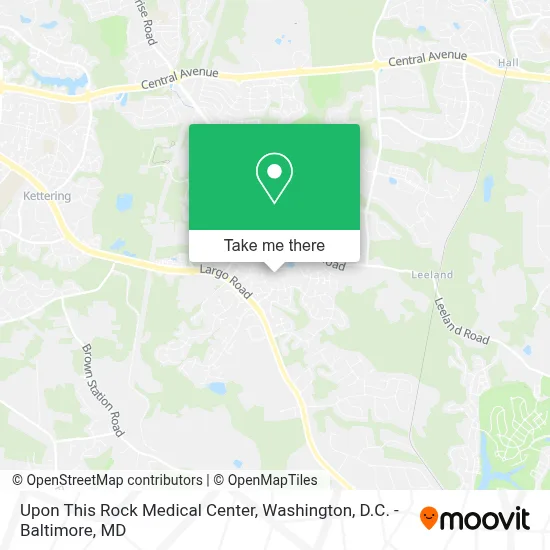 Upon This Rock Medical Center map