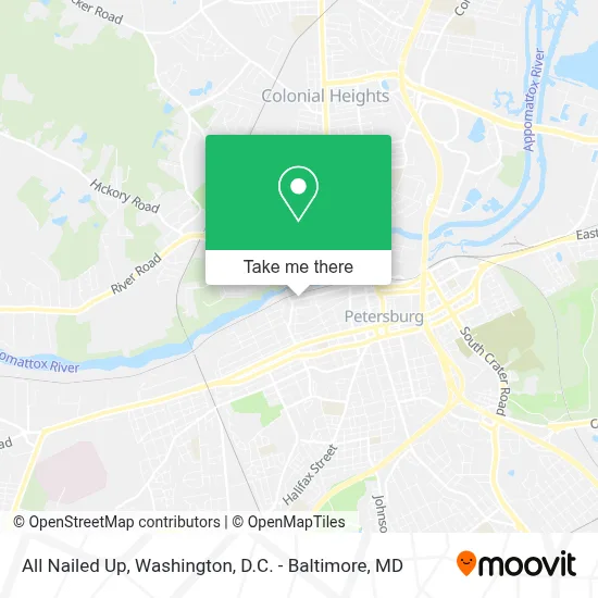 All Nailed Up map