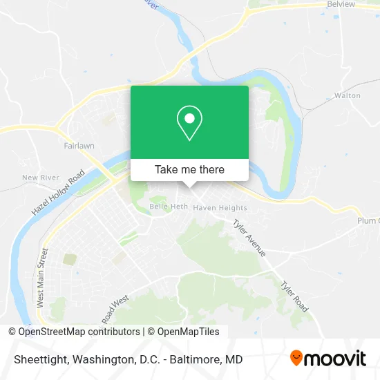 Sheettight map