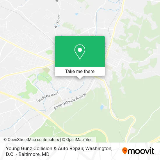 Young Gunz Collision & Auto Repair map