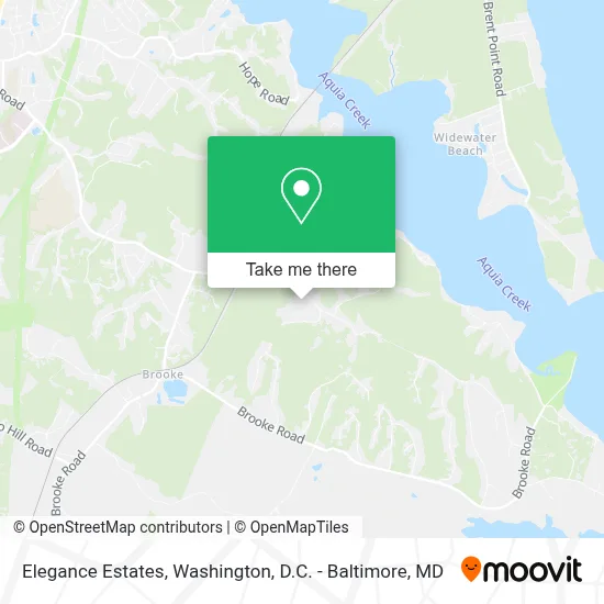 Elegance Estates map