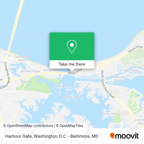 Harbour Gate map