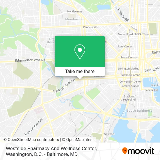 Westside Pharmacy And Wellness Center map