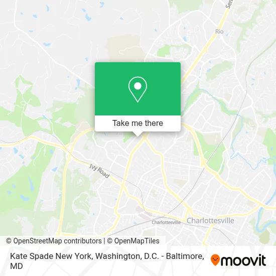 Kate Spade New York map