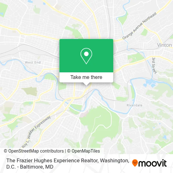 The Frazier Hughes Experience Realtor map