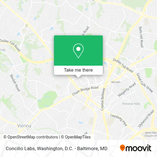 Concilio Labs map