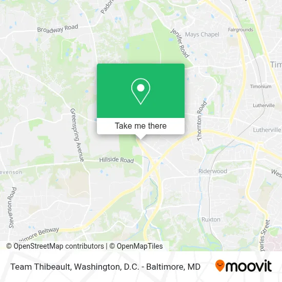 Team Thibeault map