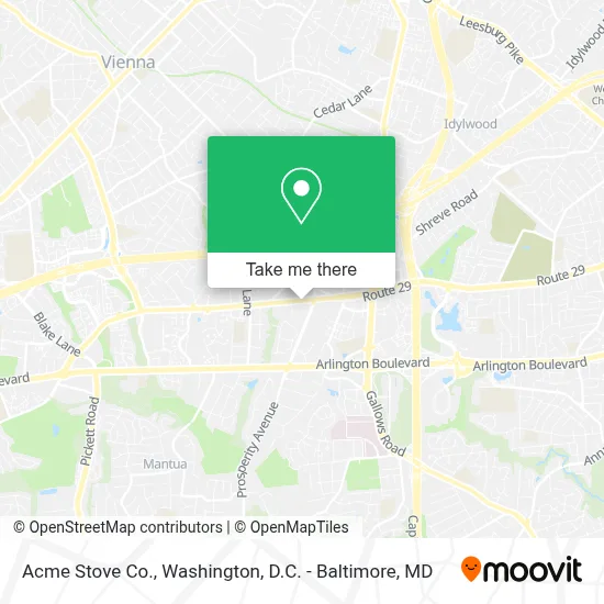 Acme Stove Co. map