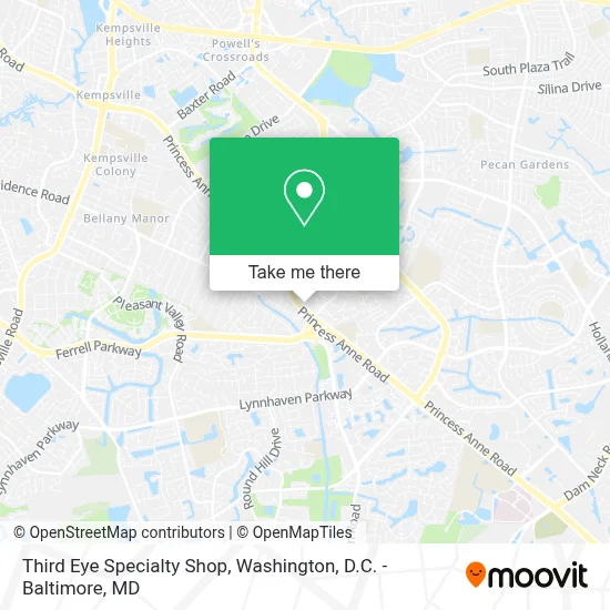 Third Eye Specialty Shop map