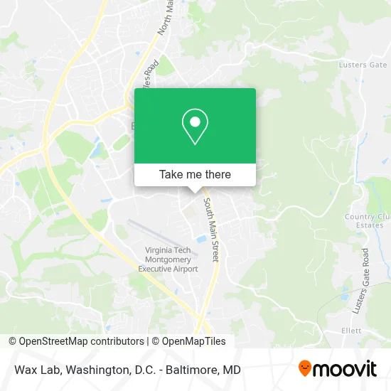 Wax Lab map