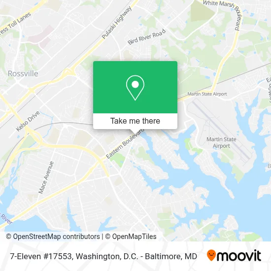 7-Eleven #17553 map
