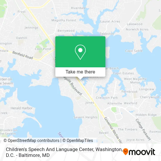 Children's Speech And Language Center map