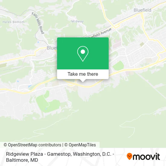 Ridgeview Plaza - Gamestop map
