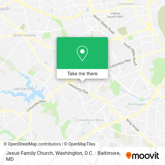 Jesus Family Church map
