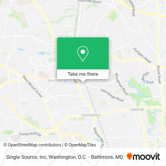 Single Source, Inc map