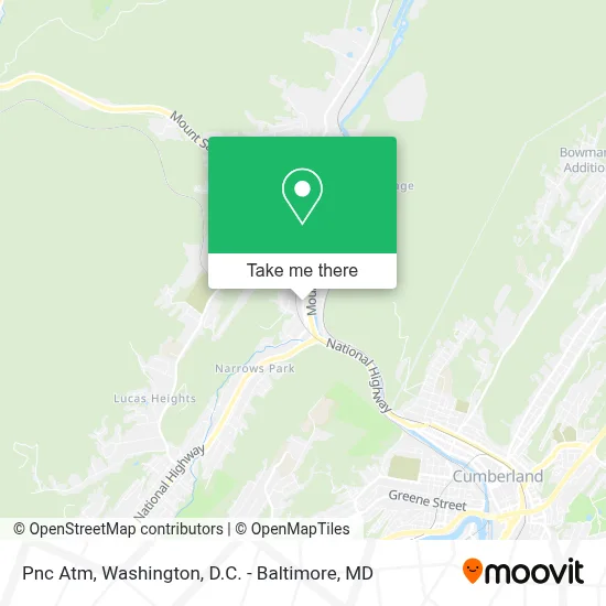 Pnc Atm map
