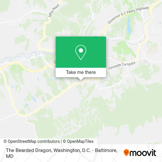 The Bearded Dragon map