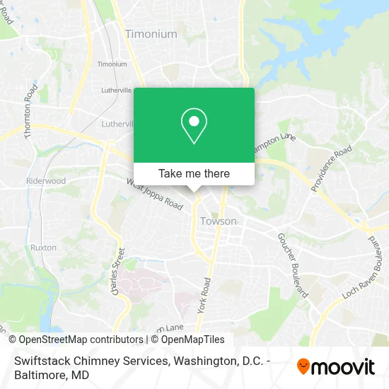 Swiftstack Chimney Services map