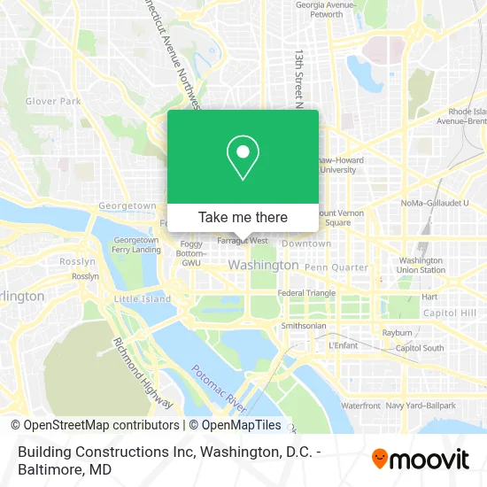 Building Constructions Inc map