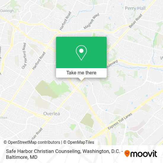 Safe Harbor Christian Counseling map