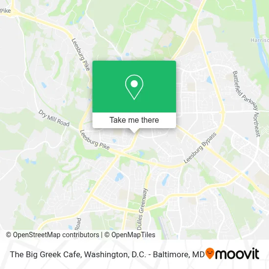 The Big Greek Cafe map