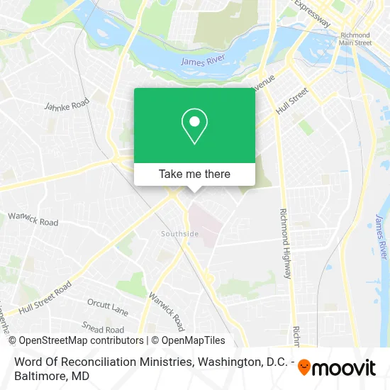 Word Of Reconciliation Ministries map