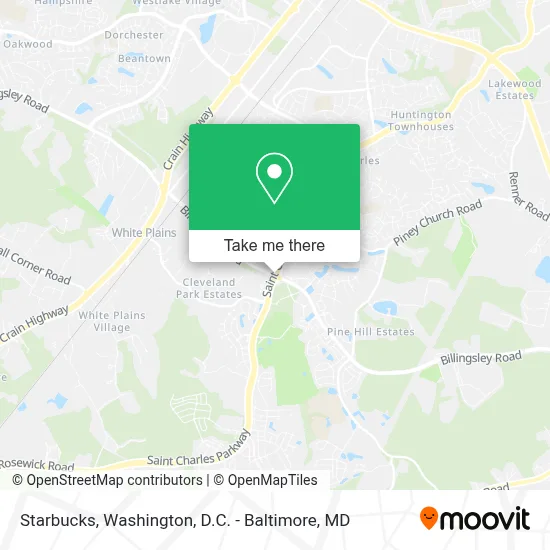 Starbucks map
