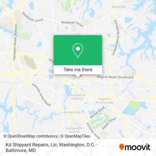 Kd Shipyard Repairs, Llc map