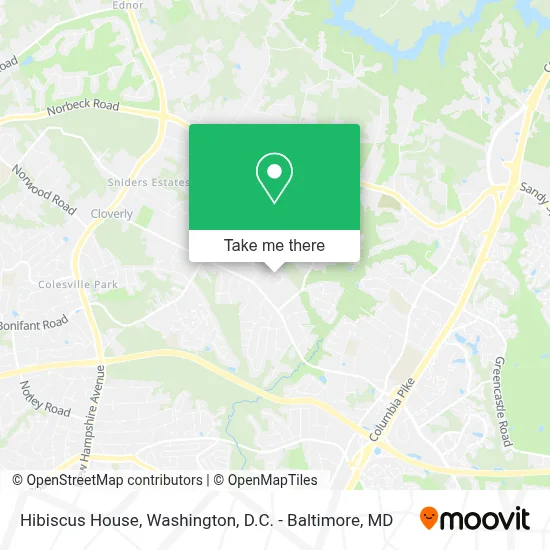 Hibiscus House map