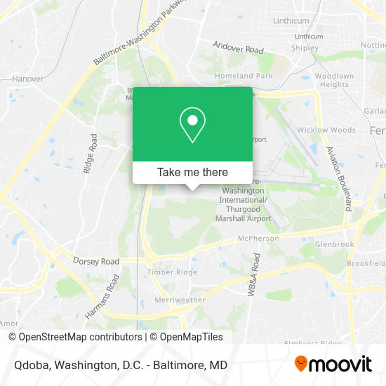 Qdoba map