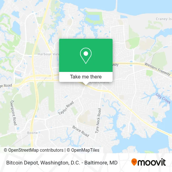 Bitcoin Depot map