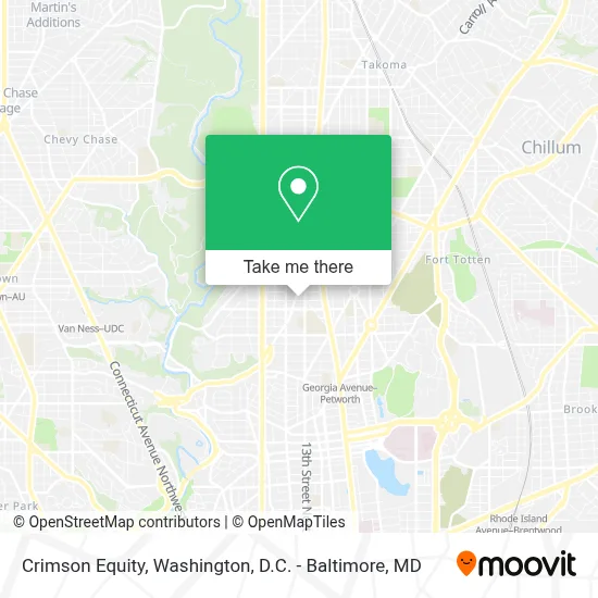 Crimson Equity map