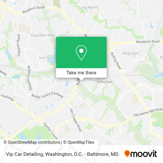 Vip Car Detailing map