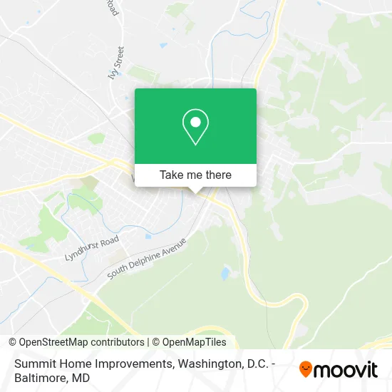 Summit Home Improvements map
