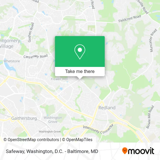 Safeway map