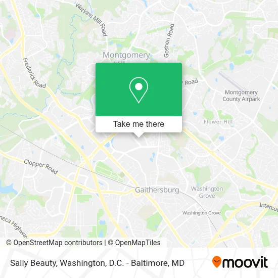 Sally Beauty map