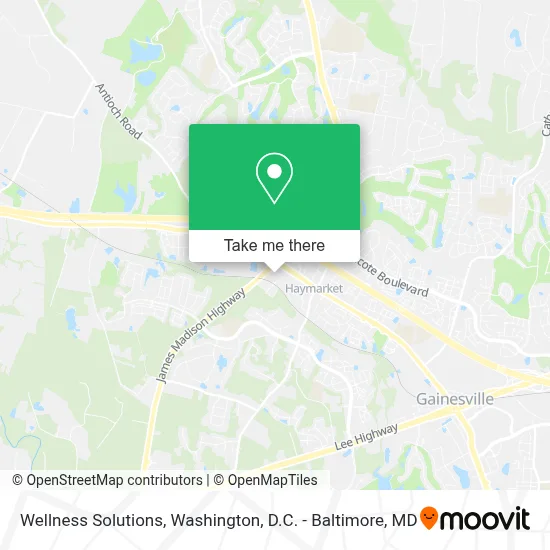 Wellness Solutions map