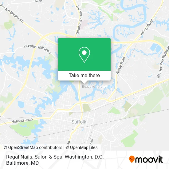 Regal Nails, Salon & Spa map