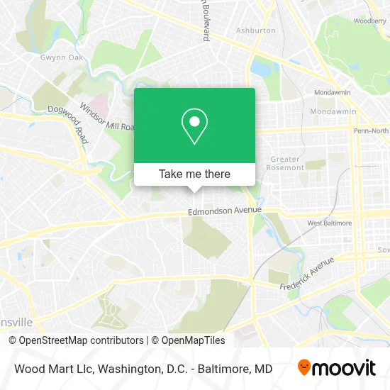 Wood Mart Llc map