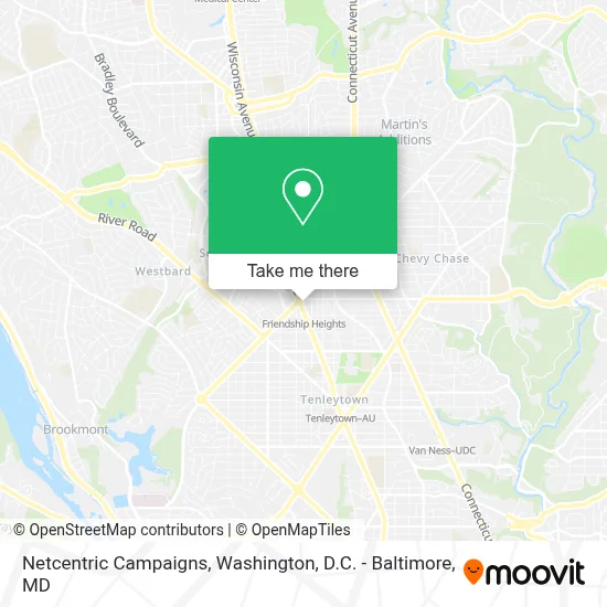 Netcentric Campaigns map