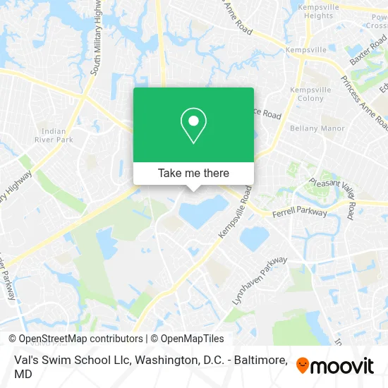 Val's Swim School Llc map